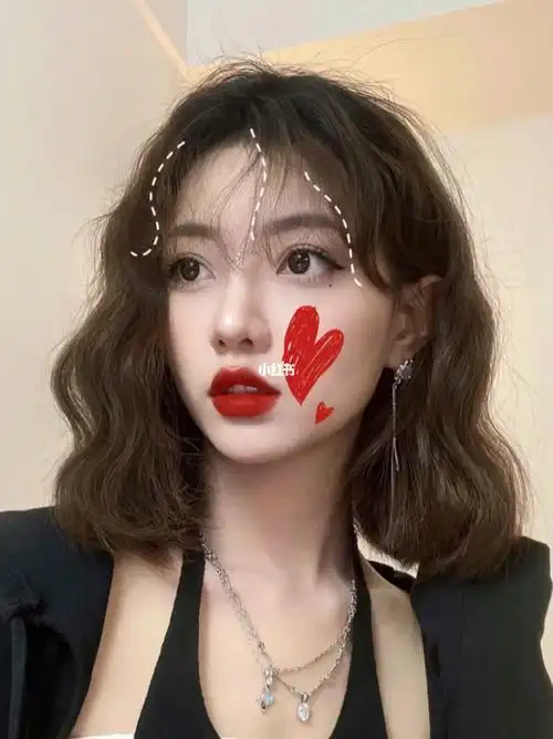 圆脸方脸女生73不能错过的芭比卷法式烫发上海烫发