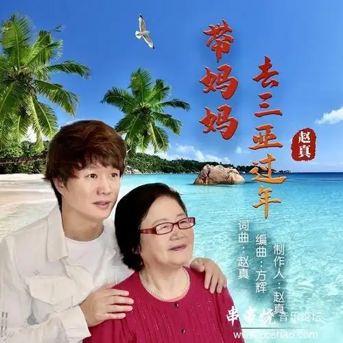 【新歌速递】赵真 - 带妈妈去三亚过年 [320k/mp3/flac]