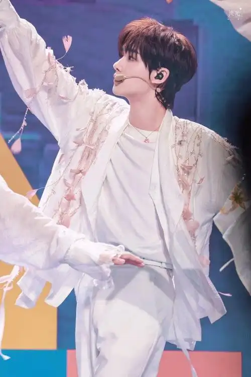 丁程鑫的舞台静态图怎么可以这么灵……__财经头条