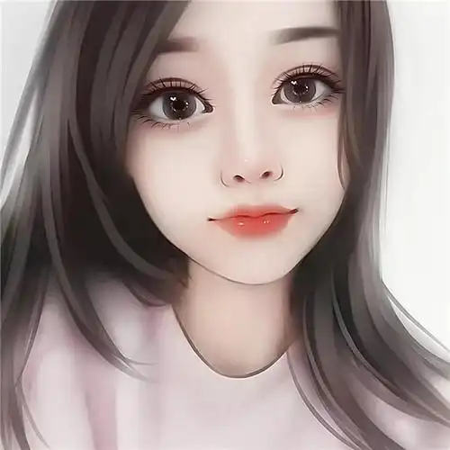 干净小清新手绘头像优雅女生_女生微信头像_头像屋
