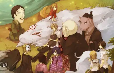 夏目友人帐 妖怪 合照