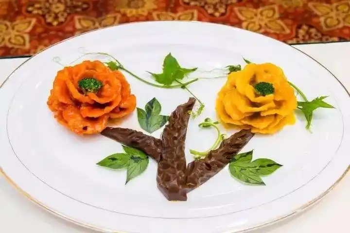 99道大酒店创意菜品:热菜,冷菜,雕刻,点心,总盘,实力与荣誉的最高体现