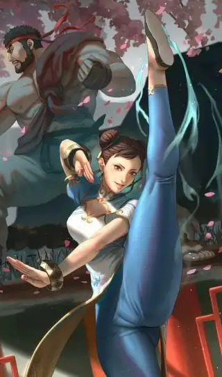 街霸6的春丽也太好看了