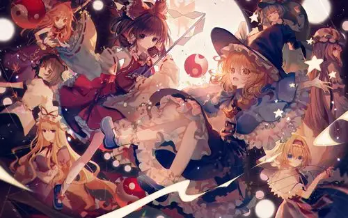 清新唯美的动漫女孩桌面壁纸