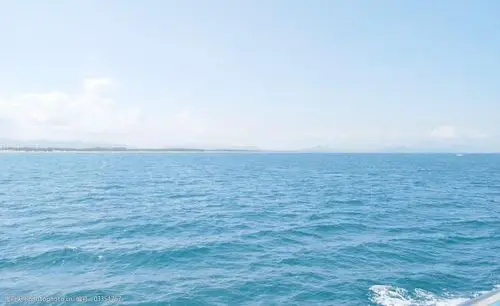 大海蓝天图片
