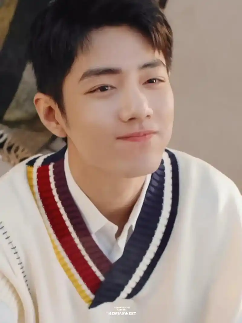 可可爱爱.呆萌萌 #治愈系笑容 #少年感 #日常见肖战 - 抖音