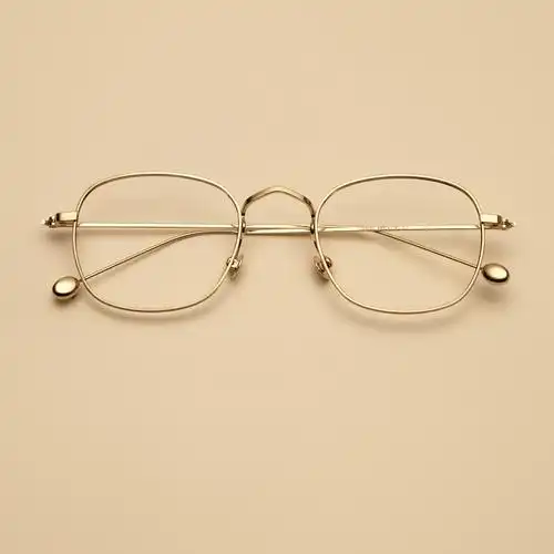 复古合金属金丝眼镜细框可配近视文艺方镜架眼睛潮人男女款大圆脸