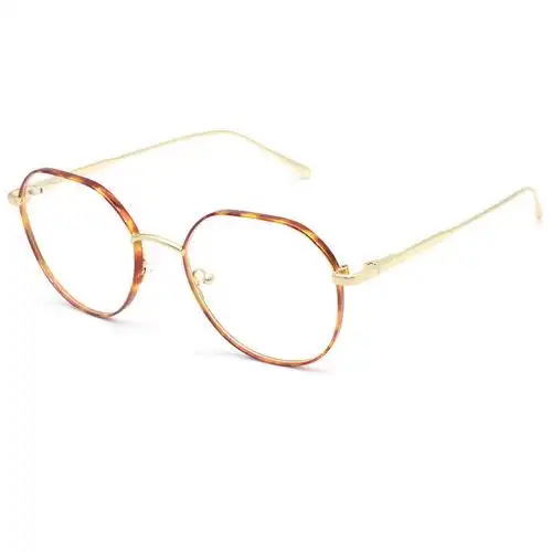 最新高端宽边金属光学眼镜框流行时尚眼镜男士女士眼镜框准备库存