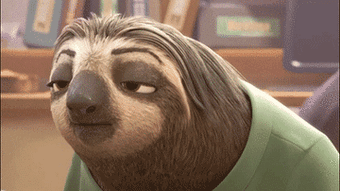 疯狂动物城 树懒 闪电 反射弧 神秘微笑 慢动作