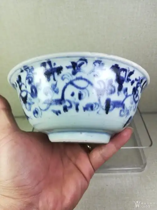 明早期青花碗 - 明 - 瓷器 - 华夏收藏网