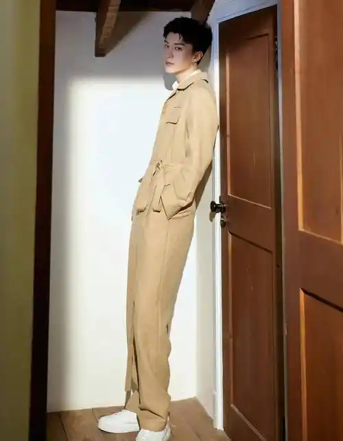 明星颜值高比例不好是硬伤,这几位男明星的全身照比例太完美_西装