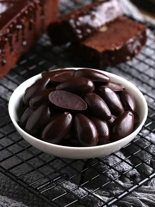 纯可可脂黑巧克力豆烘焙生巧原料纯苦手工甜甜圈蛋糕淋面