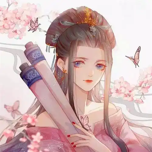 一眼就爱上的女生头像动漫图片 古风风格占大多数_女生动漫头像_头像