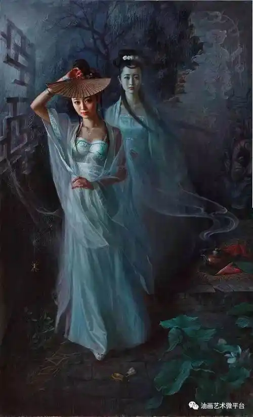 安静《聊斋志异》油画作品赏析 - 美篇