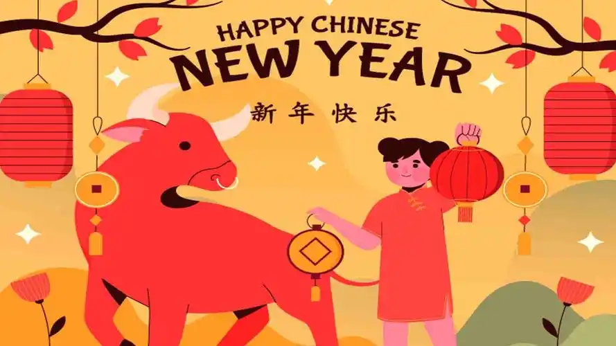 2021牛年新春高清桌面壁纸