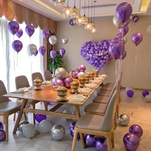 求婚告白生日成人礼酒店布置派对气球节日布置年会商务酒会布置套餐