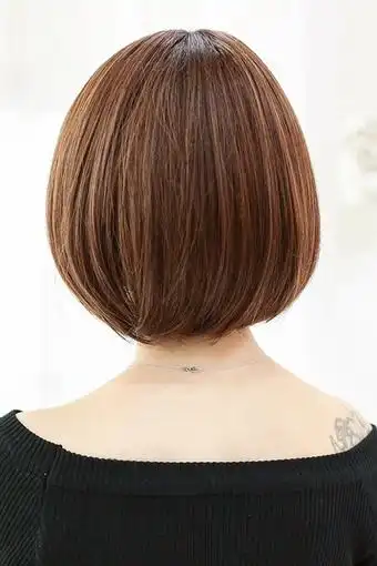 假发女短发bobo头沙宣头薄卷齐刘海女生甜美发型假发