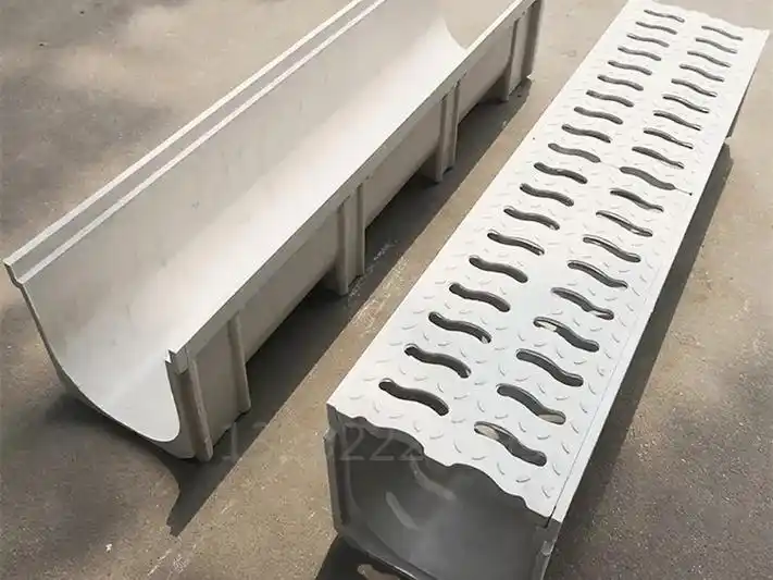 玻璃钢排水沟u型槽 # - 抖音