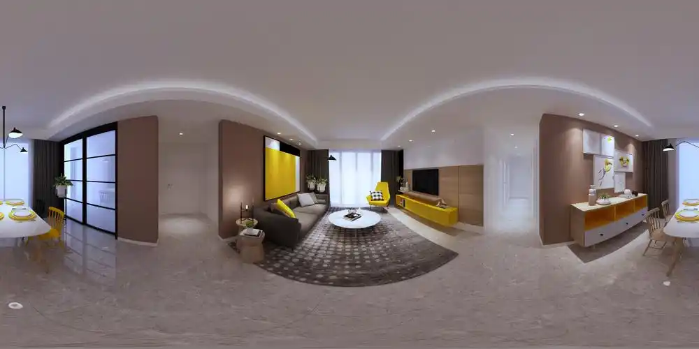 室内家装全景效果图 - 云琥在线 - 互联网设计在线教育平台