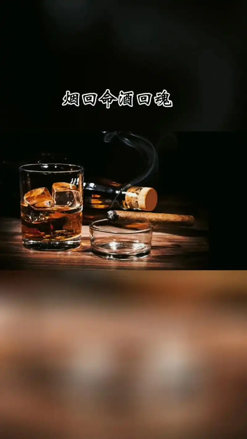 烟回命,酒回魂,烟酒不及情伤人,人前笑人后哭,一沾情字步步输 - 抖音