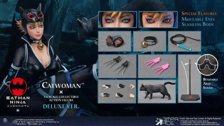 猫步轻俏,star ace toys《忍者蝙蝠侠》猫女来袭