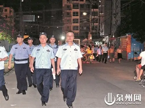 此次大清查由安溪县公安局杜双路局长带队