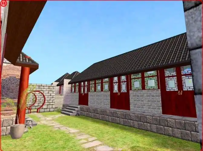 古代房屋 古代背景 古代场景 古风 竹屋 木屋 室内 风景