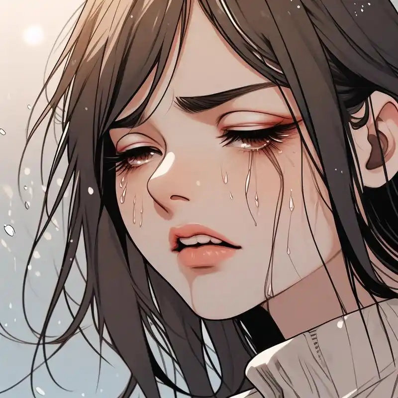 92 伤感女生头像精选 92 有时,泪水是心灵的洗礼.