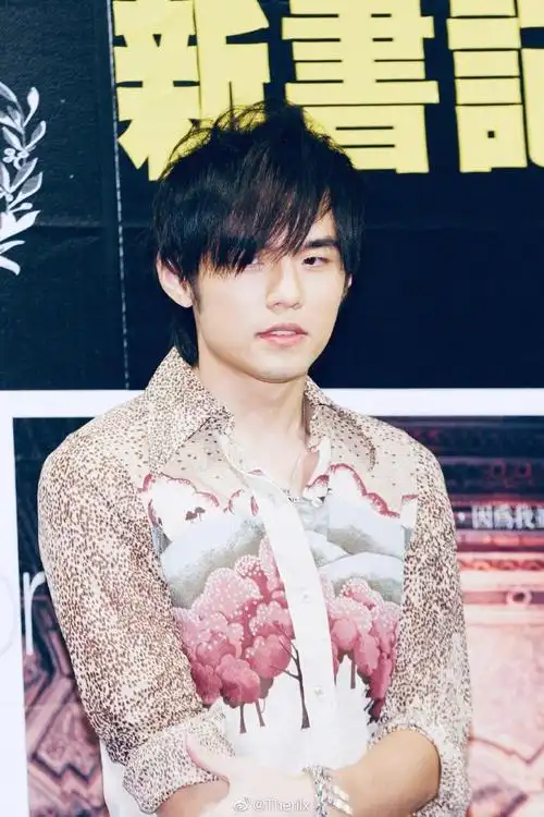 周杰伦超帅侧颜(多图)