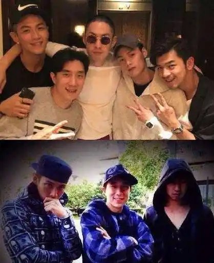 陈柏霖柯震东房祖名现身香港,毫无遮掩,被指人以群分_黑色_因为_穿着