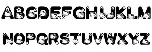 hellokittyfont字体