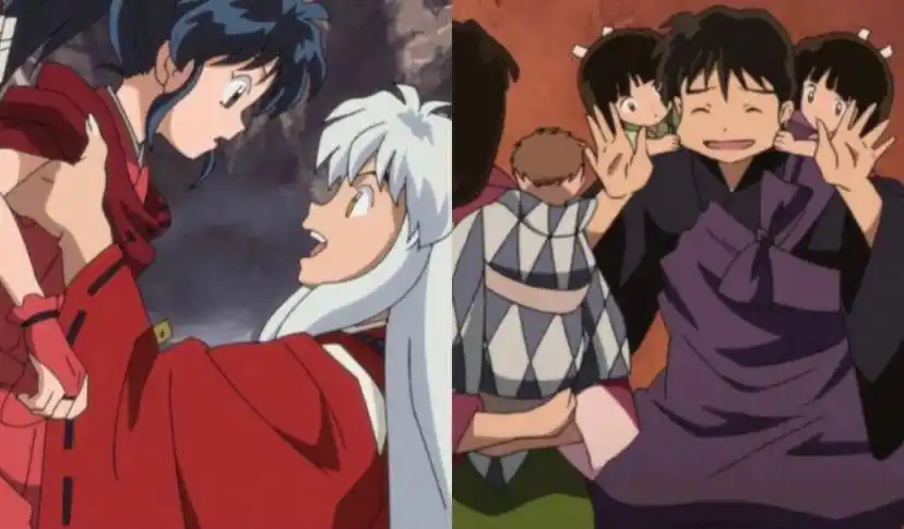 犬夜叉夜叉姬父爱集合