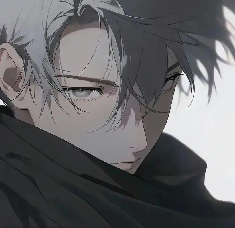 黑白男头像 #动漫男头 #官方官方大爱官方热门 - 抖音