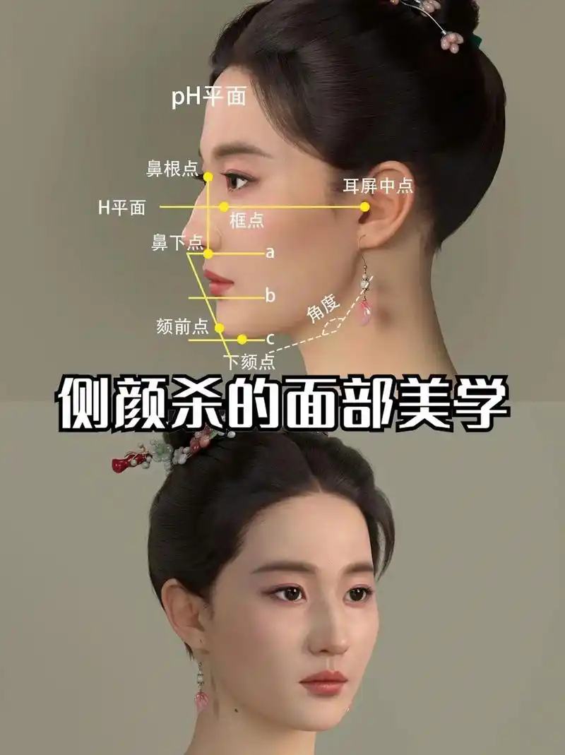 侧脸是检验"神颜"的唯一标准,而侧颜的好看与否取决于鼻,唇, - 抖音