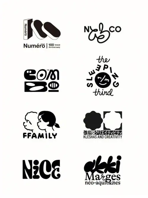 一组简单有趣的logo分享