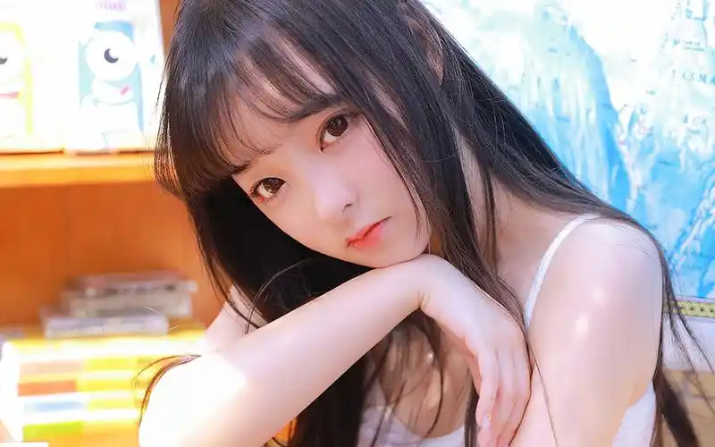 唯美少女清新夏日清凉高清桌面壁纸