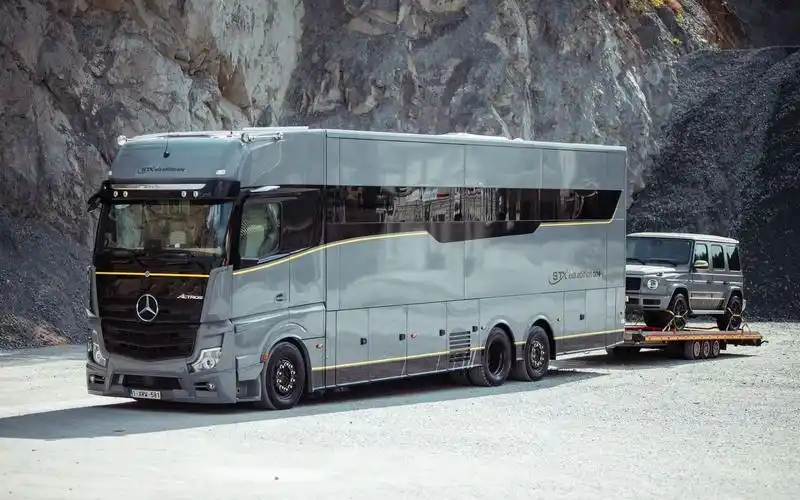 [汽车鉴赏]基于梅赛德斯奔驰第五代actros的stx公路房车
