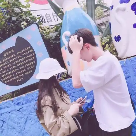 快手热门情侣头像图片快手上的情侣头像