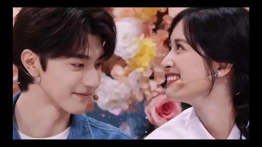 【林一×沈月】妥妥的偶像剧男女主,磕到就是这么简单,他俩太甜了.