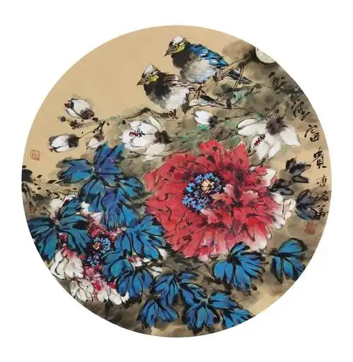 名家风采著名画家曹瑞华花鸟画作品欣赏