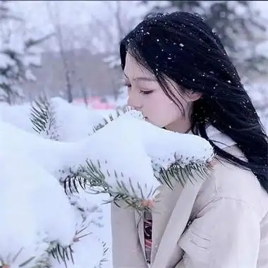 清纯女生头像侧脸长发唯美女头像超仙图片