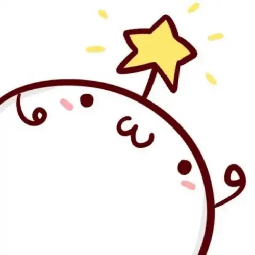 长草颜团子可爱卡通头像简单