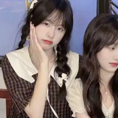 闺蜜女头/你是我选中没有血缘关系的亲人._女生头像_我要个性网