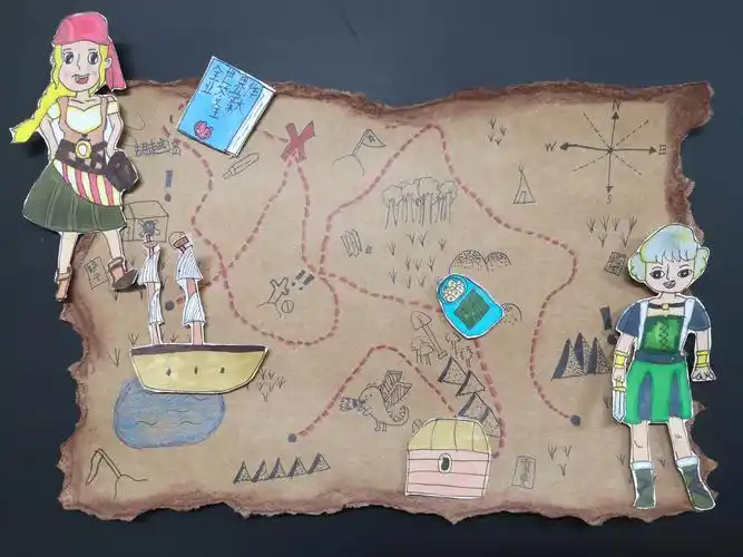 优彩少儿美术大师班第31轮《藏宝图》