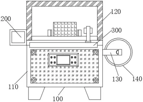 cn213535229u_一种防偏移结构的自动测量捆包机有效