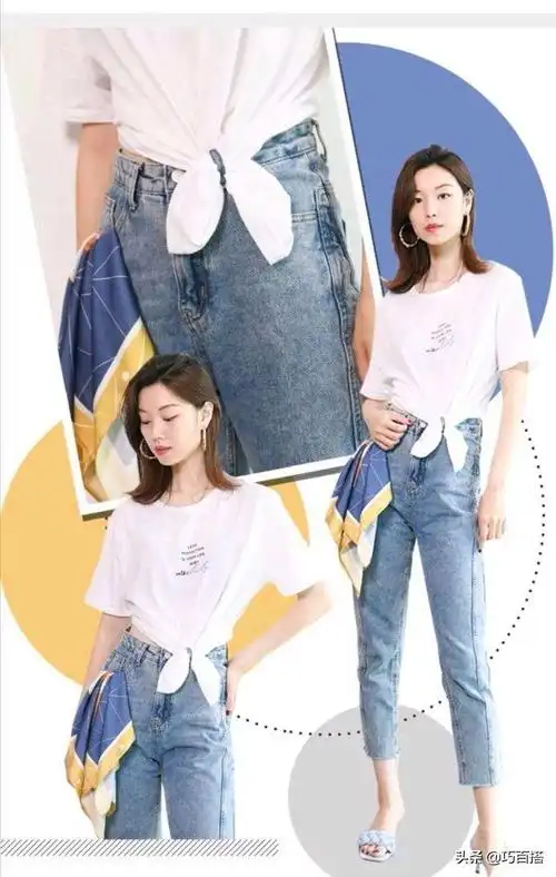 宽松t恤怎么打结好看图解(t恤衫的8种神仙打结方式)-心语百科