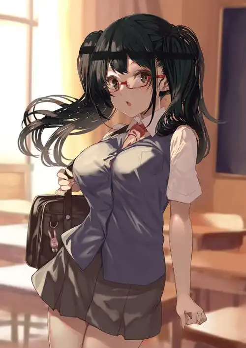 p站美图推荐——下半框眼镜特辑-动漫之家新闻站