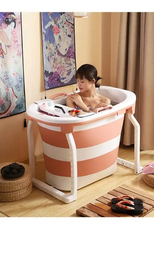 折叠式浴缸泡澡桶家用成人洗澡桶可折叠高深大人沐浴桶加厚沐浴盆