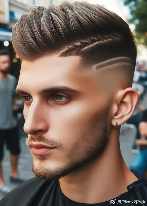 男发剪来剪去,两侧铲短大背头最帅气|大背头|发型|发质_新浪新闻