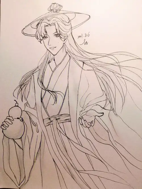 临摹#山河令  #周子舒